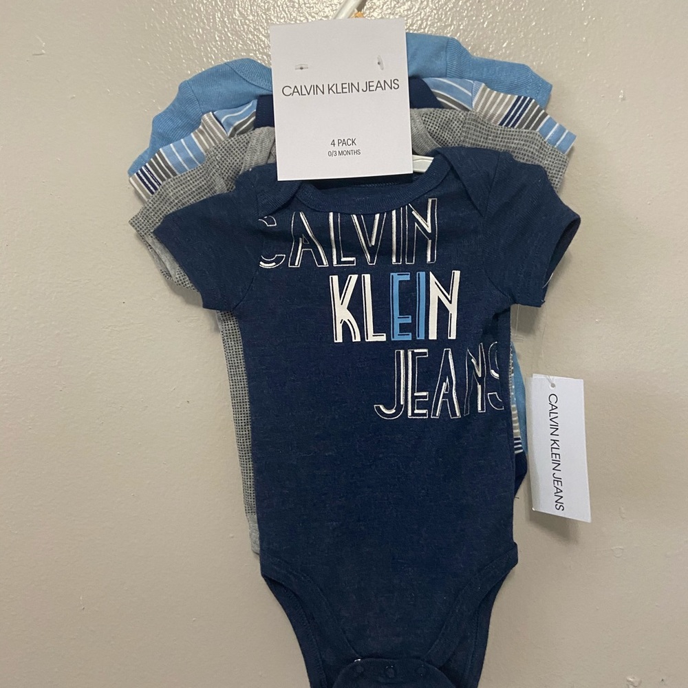 Calvin Klein’s 4 Pack Onesie